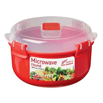 ABEBA Sistema si1113 bo&icirc;te &agrave; micro-ondes plastique rouge 45 x 35 x 25 cm