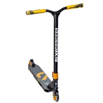 AUTHENTIC SPORTS & TOYS SIX DEGREES Stuntscooter Trottinette 100 mm noir-cuivre brun