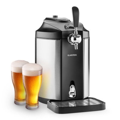 KLARSTEIN Skal tireuse &agrave; bi&egrave;re inox 5l syst&egrave;me de refroidissement & co2