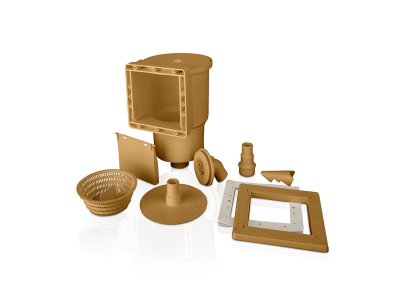GRE Skimmer standard + buse de refoulement pour pr&eacute;&hellip;