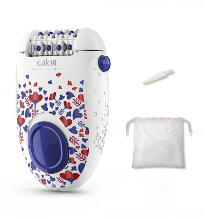 Skin Spirit Syst&egrave;me de massage EP2904C0 BLANC BLEU