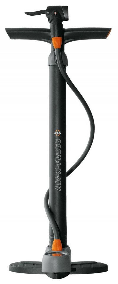 SKS Pompe &agrave; Air et au Sol Air Control 8.0 avec Manom&egrave;tre, Noir