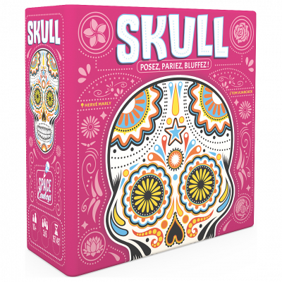 Skull Asmodee - Jeu de soci&eacute;t&eacute; - &Agrave; partir de 10 ans