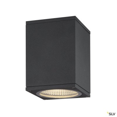 SLV  1003420 ENOLA SQUARE S Plafonnier LED LED int&eacute;gr&eacute;e 9 W anthracite