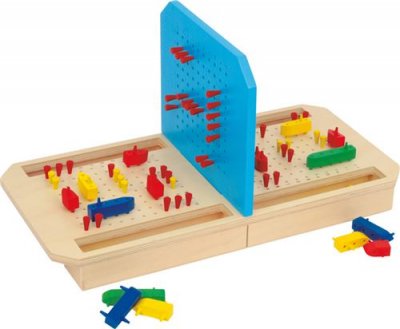 SMALL FOOT  Company - 3457 - Jeu De Soci&eacute;t&eacute; - Bataille Navale - Bleu