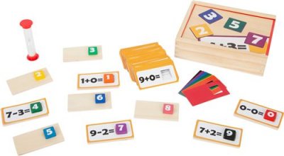  Small Foot jeu de calcul junior bois 121-pi&egrave;ces