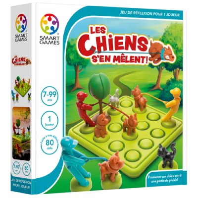 SMART GAMES  Les Chiens S'en M&ecirc;lent
