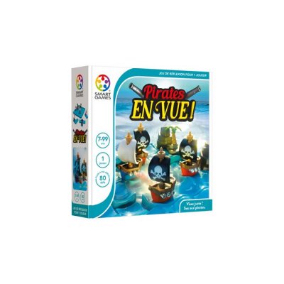 SMARTGAMES SMART GAMES - Pirates En Vue - Jeu De Casse-T&ecirc;te Stimulant & Evolutif