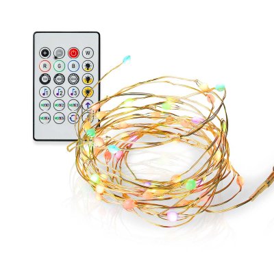  Smart led wire wifi multi colour ip20 5 m&egrave;tres-wifilx51rgb - Nedis