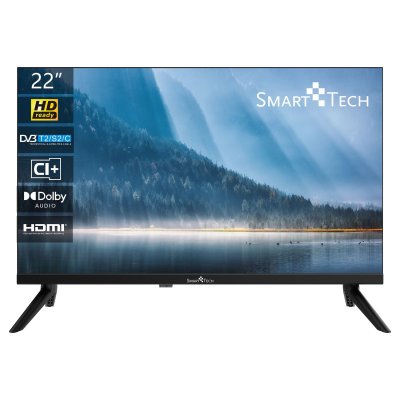 SMART TECH  TV LED Full HD 22"" (55 cm) 22FN01V, HDMI, USB, R&eacute;solution: 1920 * 1080 