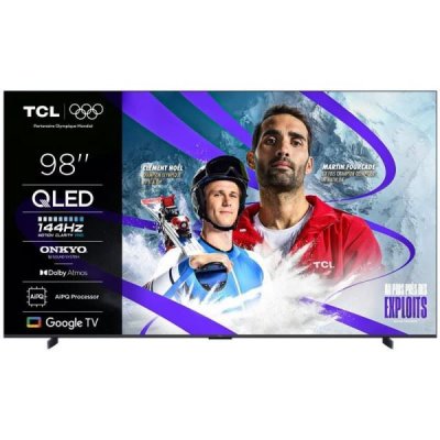 TCL Smart TV  98QLED810KX1 98 pouces 4K QLEDLCD