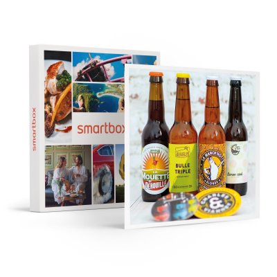 SMARTBOX  - Coffret de bi&egrave;res &agrave; savourer chez soi - Coffret Cadeau Gastronomie