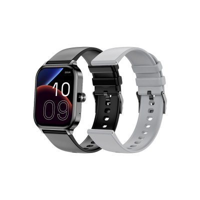 SPC SMARTEE DUO 3 - Montre connect&eacute;e &eacute;cran AMOLED 1,93"", appels BT, noir