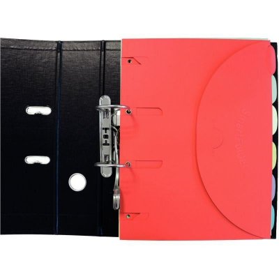 SMARTFOLDER  Assortis - Pack de 6 Pochettes de Rangement - format A4