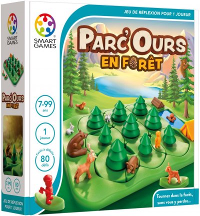 SMART GAMES Smartgames Casse-t&ecirc;te Parc`Ours en for&ecirc;t - 5414301524625