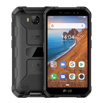 YONIS Smartphone Android 7.0 Anti-Choc Ecran 5,0 Pouces Dual Micro Sim 720P Noir + SD 8Go