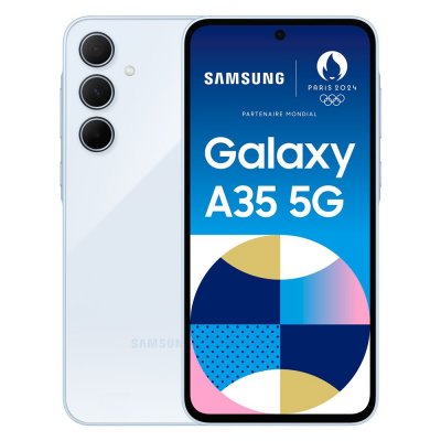SAMSUNG Smartphone Galaxy A35 Bleu 256Go 5G