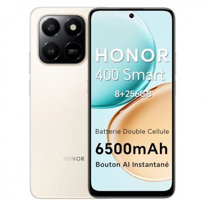 HONOR Smartphone  400 Smart 4G 8Go RAM 256Go Dor&eacute;