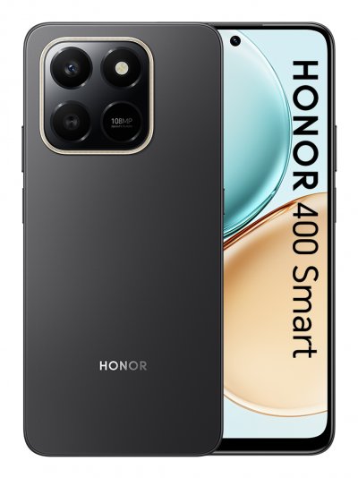 Smartphone Honor 400 Smart 6,77"" Double nano SIM 128 Go Velvet Black 