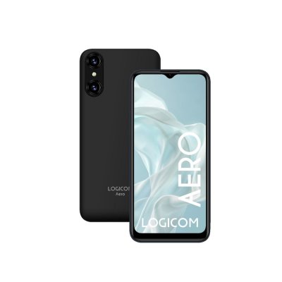 LOGICOM Smartphone  Aero 6,5"" Double nano SIM 256 Go Noir 