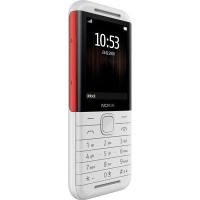 NOKIA Smartphone  5310 2.4"" Double SIM 16 Mo Blanc et rouge