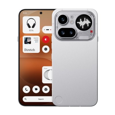 NOTHING Smartphone  Phone (4a) Pro 6,83"" 5G Double Nano SIM 256 Go Argent
