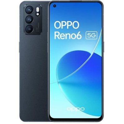 OPPO Smartphone  Reno6 Noir 5G