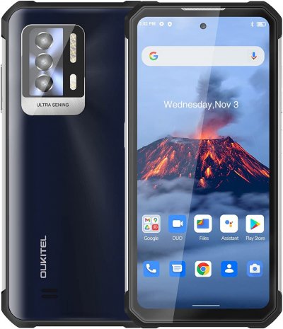 OUKITEL Smartphone  WP17 Double SIM 128 Go/8 Go 6,78 8300mAh-Noir