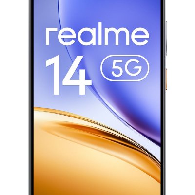 REALME Smartphone  14 12 Go 256 Go 5G AMOLED 6000 mAh Mecha Argent