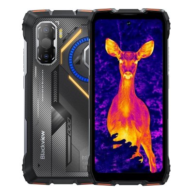 BLACKVIEW Smartphone Rock 3 4G - Octa-core 6.78"" 32Go+256Go,10000 mAh Orange