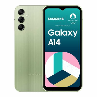 SAMSUNG Smartphone  Galaxy A14 Lime 64Go 4G Vert 