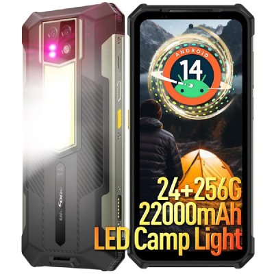 ULEFONE Smartphone  Armor 24 24Go+256Go Android 14 T&eacute;l&eacute;phone 22000mAh 6.78""FDH+