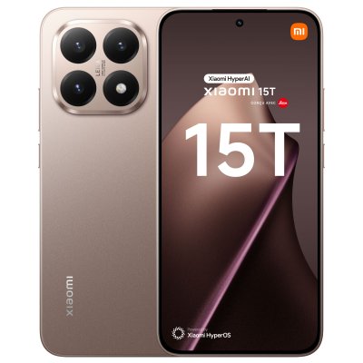Smartphone Xiaomi 15T 6,83"" 5G Double Nano SIM 256 Go Rose Gold con&ccedil;u avec Leica 