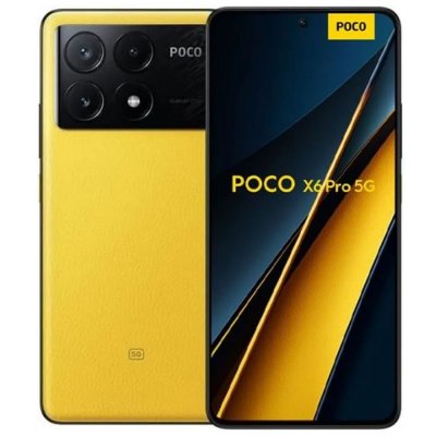 XIAOMI Smartphone  Poco X6 Pro 5G 12 Go 512 Go Jaune