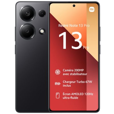 XIAOMI Smartphone  Redmi Note 13 Pro 6.67"" Double SIM 512Go Noir