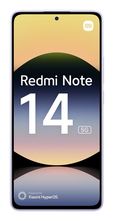 Smartphone Xiaomi Redmi Note 14 6,67"" 5G Double nano SIM 256 Go Violet lavande 