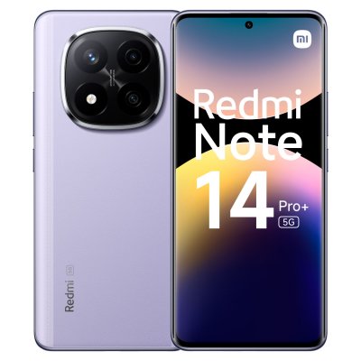 XIAOMI Smartphone  Redmi Note 14 Pro+ 6,67"" 5G Double Nano SIM 512 Go Violet lavande 