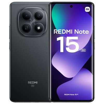 XIAOMI Smartphone  Redmi Note 15 6,77"" 5G Double nano SIM 128 Go Noir