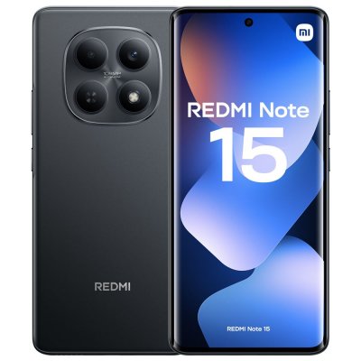 XIAOMI Smartphone  Redmi Note 15 6,77"" Double nano SIM 128 Go Noir