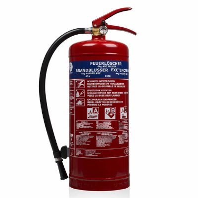 SMARTWARES  Extincteur &agrave; poudre BB6 6 kg classe ABC Acier 10.014.72