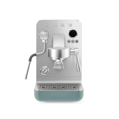 SMEG  Expresso Vert Emeraude Mat 15B/Ecran LCD Collezione /1 EMC02EGMEU
