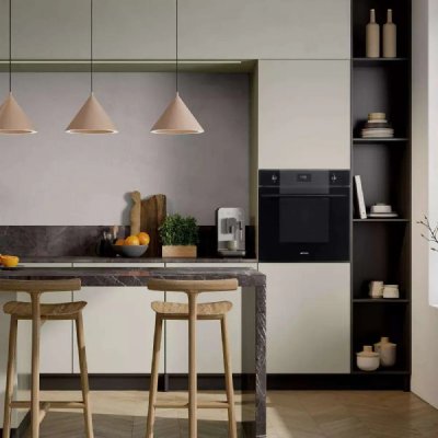 SMEG  Four encastrable pyrolyse SFP6101TB3, Lin&eacute;a, 70 litres, 10 modes de cuisson