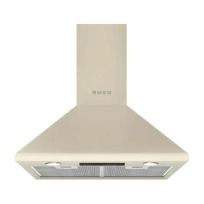SMEG  Hotte decorative murale KSED65PE Victoria, murale 60 cm cr&egrave;me, 635 m3/h