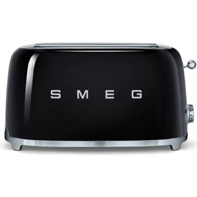 SMEG  Toaster 4 tranches ann&eacute;e'50 noir