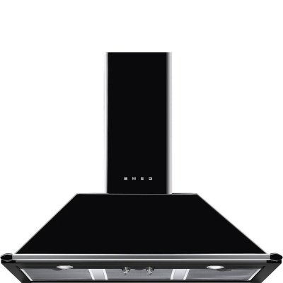 SMEG  Victoria Kt100ble 100 Cm Decorative Hood Noir
