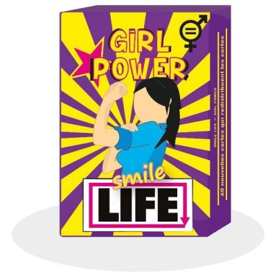 SMILE LIFE SMI011SM Girl Power extension 60 cartes jeu d'ambiance