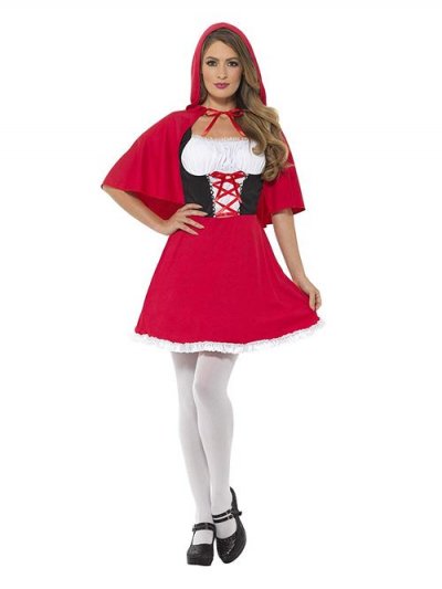  Smiffys 44685XS D&eacute;guisement Femme, Chaperon Rouge S Red