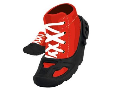 SMOBY  Big - 800056446 - Prot&egrave;ge-Chaussures - Noir - Taille 21-27