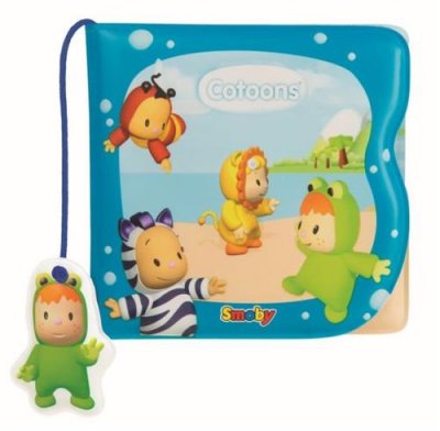 SMOBY  -&nbsp;Cotoons&nbsp;Livre de Bain Magique - Jeu de Bain - Jouet pour B&eacute;b&eacute; d&egrave;s 12 Mois - 110612