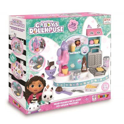 SMOBY  Ice Cream Shop Gabby&acute;s Doll House Rose